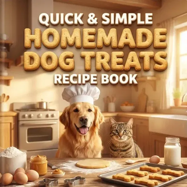 Quick & Simple Homemade Dog Treats - Recipe Book